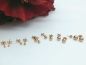 Preview: Kugel Edelstahl Ohrstecker rosegoldfarben